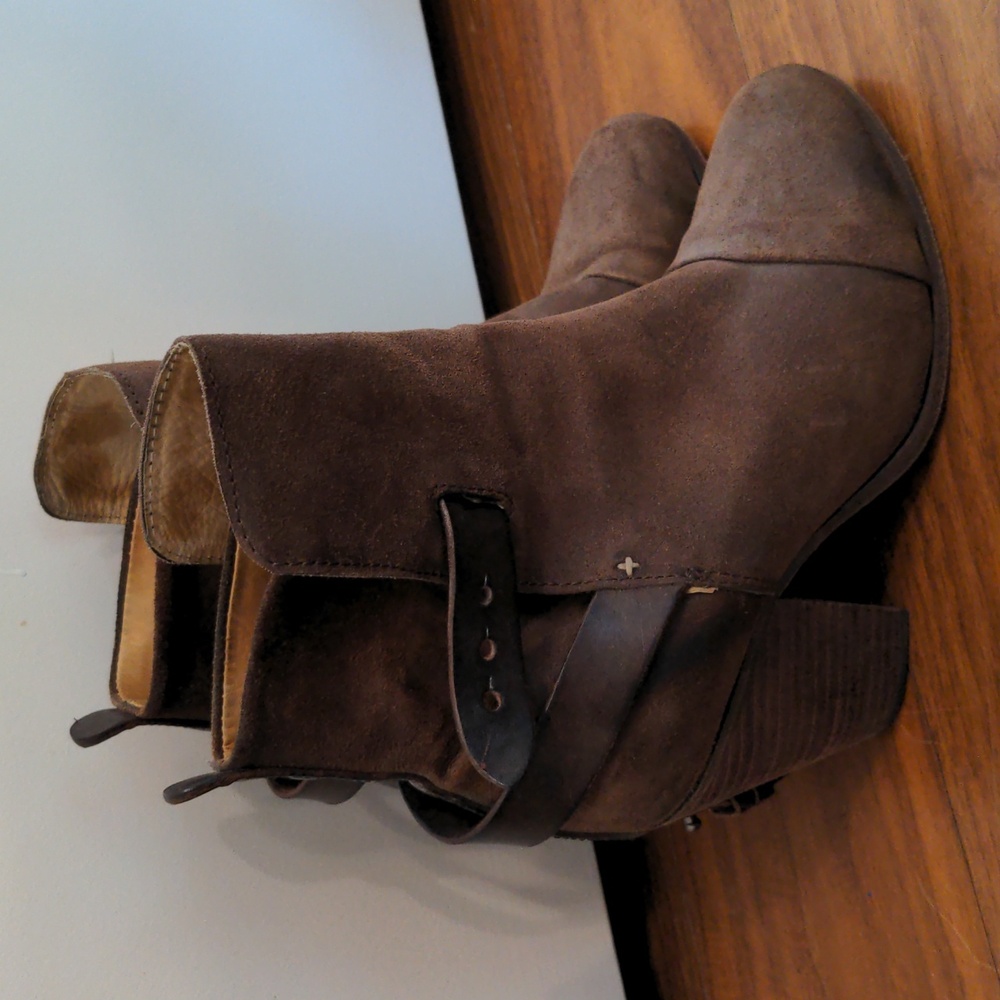 Rag and Bone suede booties